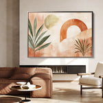 Boho 225 Canvas Art 60 x 40 cm / Black