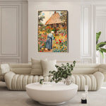 Landscape 225 Canvas Art 60 x 40 cm / Black