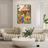 Landscape 225 Canvas Art 60 x 40 cm / Black