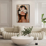 Portrait 225 Canvas Art 60 x 40 cm / Black