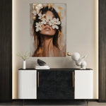 Portrait 225 Canvas Art 60 x 40 cm / Black