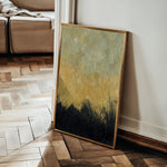 Abstract 226 Canvas Art 60 x 40 cm / Black
