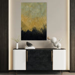 Abstract 226 Canvas Art 60 x 40 cm / Black