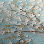 Floral 227 Canvas Art 60 x 40 cm / Black