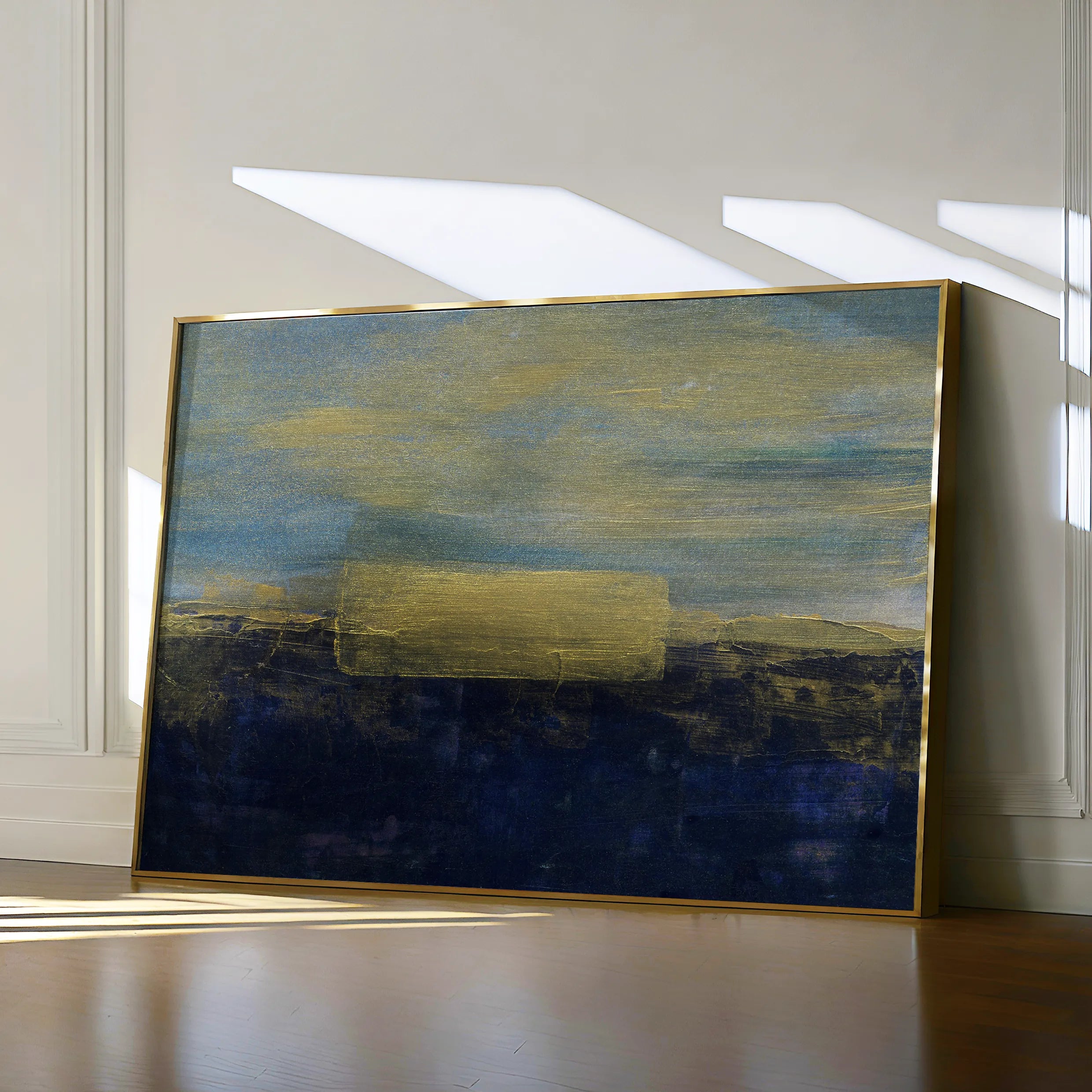 Abstract 228 Canvas Art 60 x 40 cm / Black