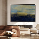 Abstract 228 Canvas Art 60 x 40 cm / Black
