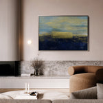 Abstract 228 Canvas Art 60 x 40 cm / Black