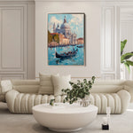 Landscape 228 Canvas Art 60 x 40 cm / Black