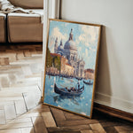 Landscape 228 Canvas Art 60 x 40 cm / Black