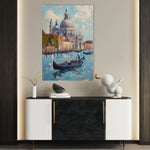 Landscape 228 Canvas Art 60 x 40 cm / Black
