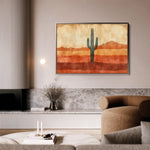 Boho 229 Canvas Art 60 x 40 cm / Black