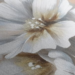 Floral 229 Canvas Art 60 x 40 cm / Black