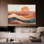 Boho 230 Canvas Art 60 x 40 cm / Black