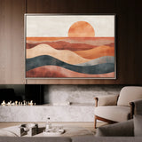 Boho 230 Canvas Art 60 x 40 cm / Black