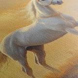 Horses 230 Canvas Art 60 x 40 cm / Black