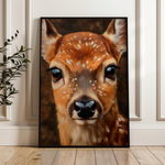 Animals 231 Canvas Art 60 x 40 cm / Black