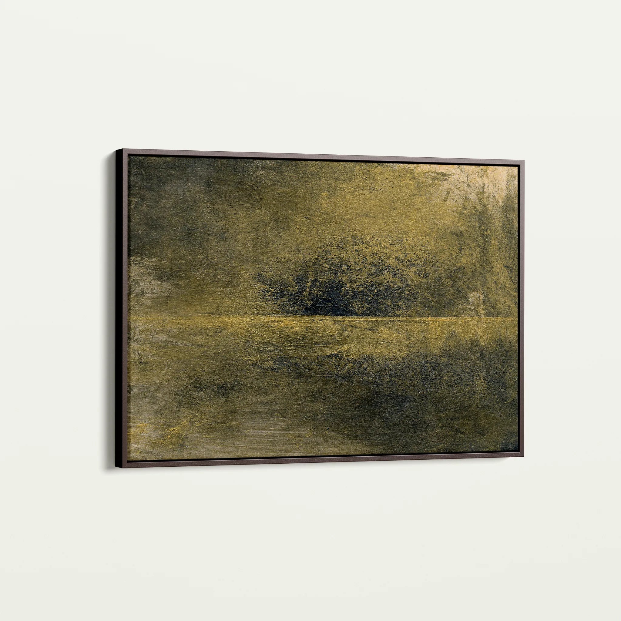 Abstract 231 Canvas Art 60 x 40 cm / Black