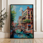 Landscape 231 Canvas Art 60 x 40 cm / Black