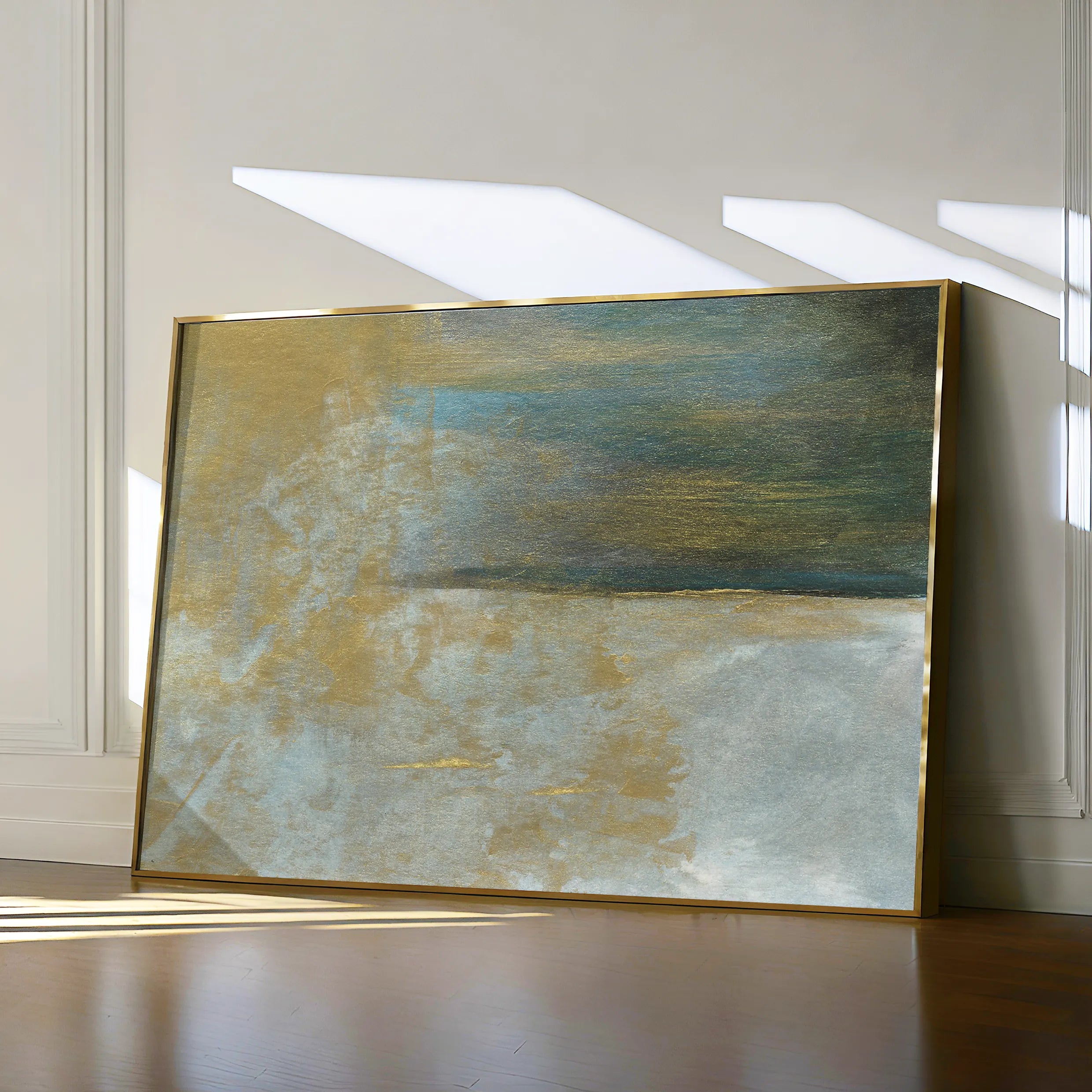 Abstract 232 Canvas Art 60 x 40 cm / Black