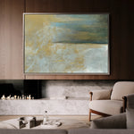 Abstract 232 Canvas Art 60 x 40 cm / Black