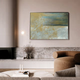 Abstract 232 Canvas Art 60 x 40 cm / Black