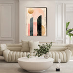 Boho 232 Canvas Art 60 x 40 cm / Black