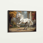Horses 232 Canvas Art 60 x 40 cm / Black