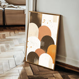 Boho 233 Canvas Art 60 x 40 cm / Black