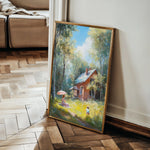 Landscape 233 Canvas Art 60 x 40 cm / Black