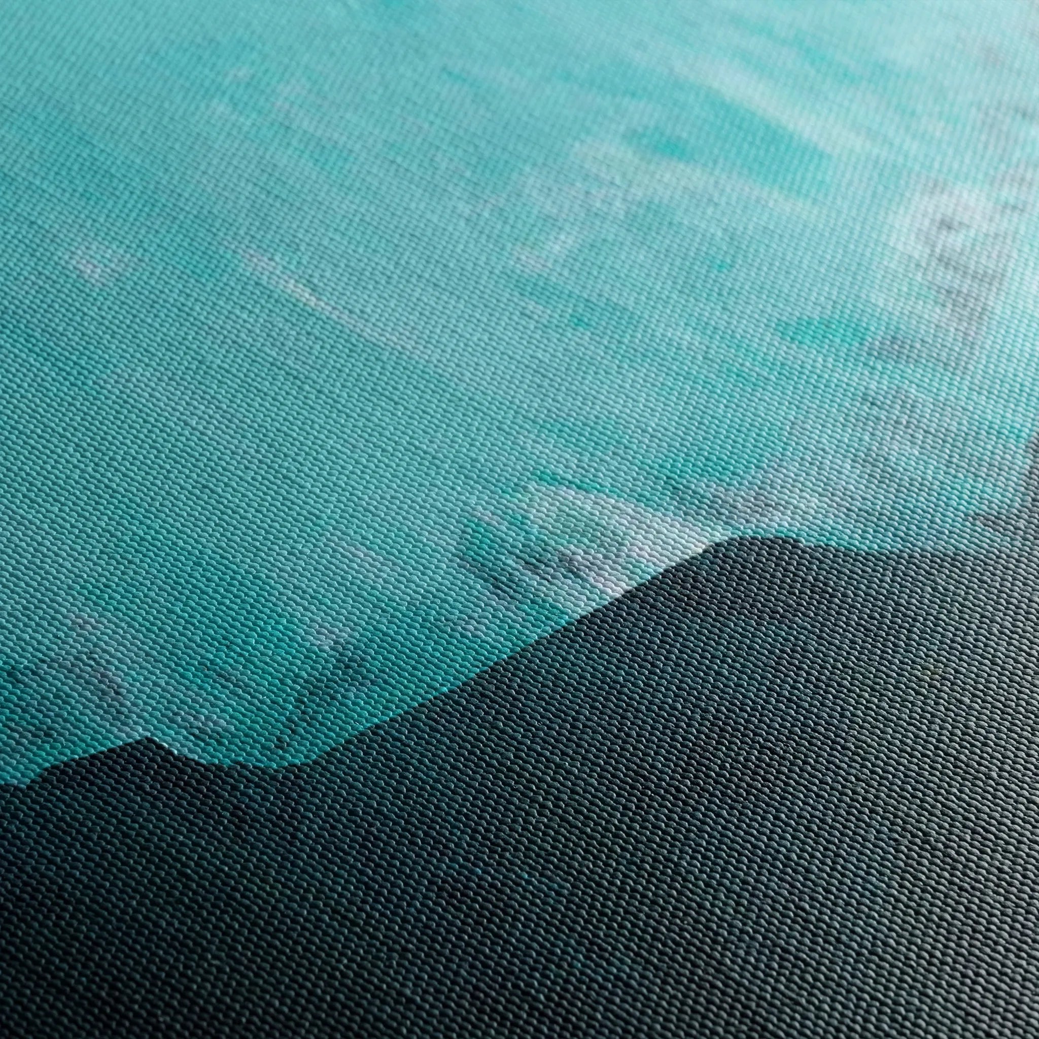 Abstract 234 Canvas Art 60 x 40 cm / Black