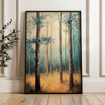 Landscape 234 Canvas Art 60 x 40 cm / Black
