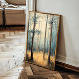 Landscape 234 Canvas Art 60 x 40 cm / Black