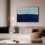 Abstract 235 Canvas Art 60 x 40 cm / Black