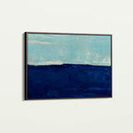 Abstract 235 Canvas Art 60 x 40 cm / Black