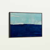 Abstract 235 Canvas Art 60 x 40 cm / Black