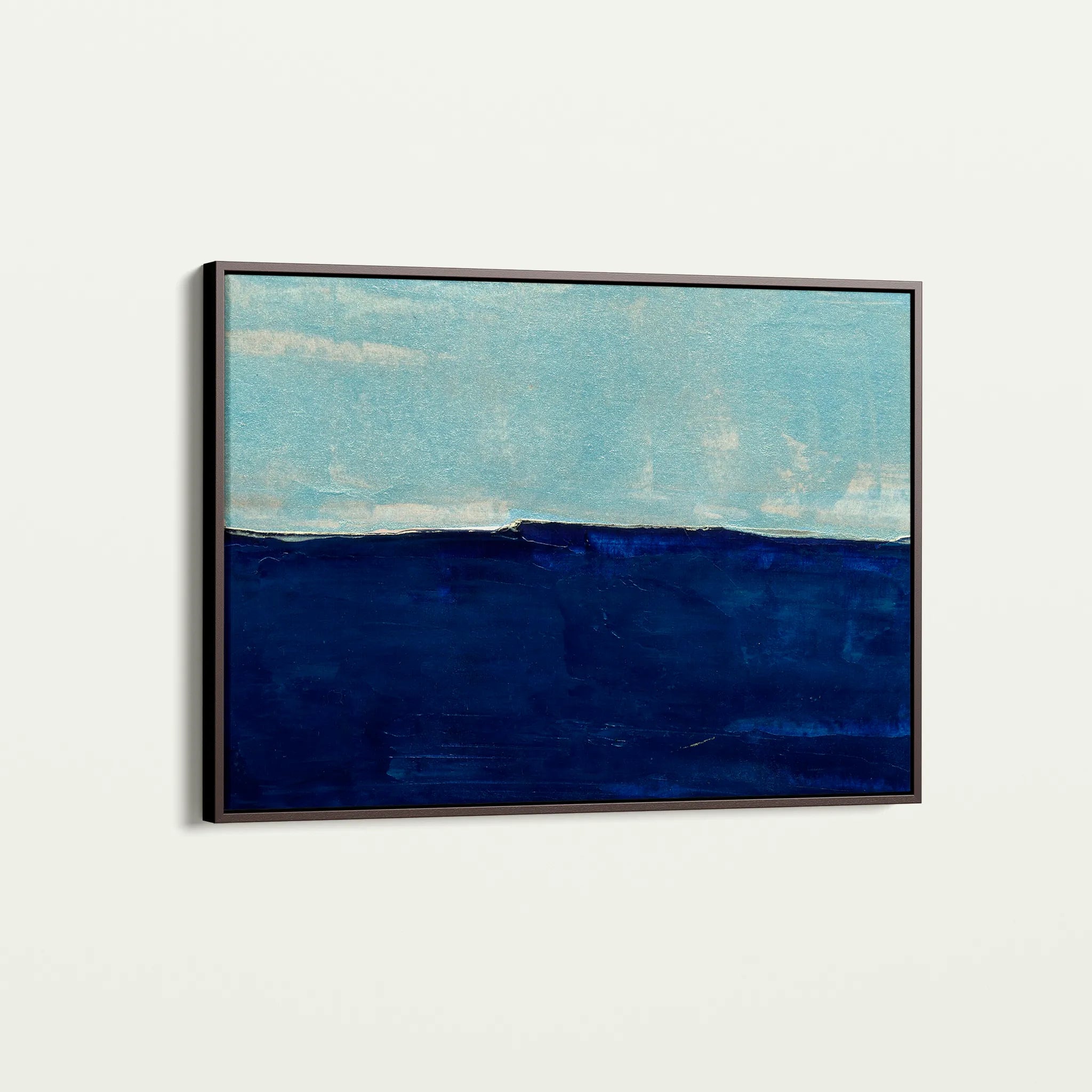 Abstract 235 Canvas Art 60 x 40 cm / Black