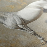 Horses 235 Canvas Art 60 x 40 cm / Black