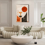 Boho 236 Canvas Art 60 x 40 cm / Black