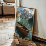 Landscape 236 Canvas Art 60 x 40 cm / Black