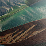 Landscape 236 Canvas Art 60 x 40 cm / Black