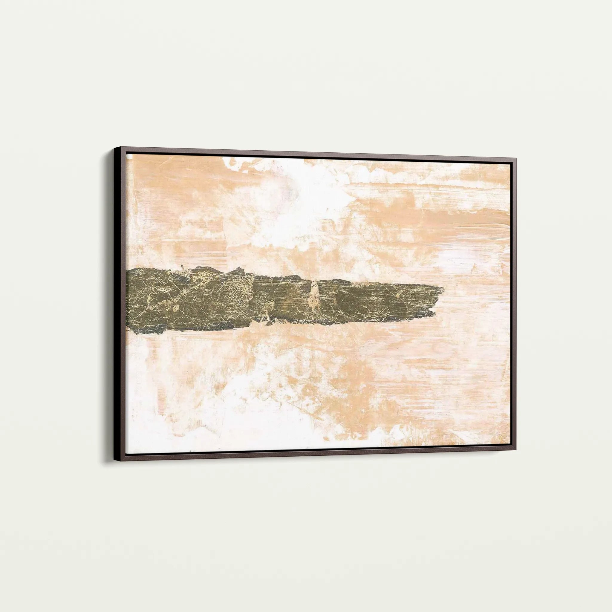 Abstract 237 Canvas Art 60 x 40 cm / Black