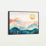 Boho 237 Canvas Art 60 x 40 cm / Black