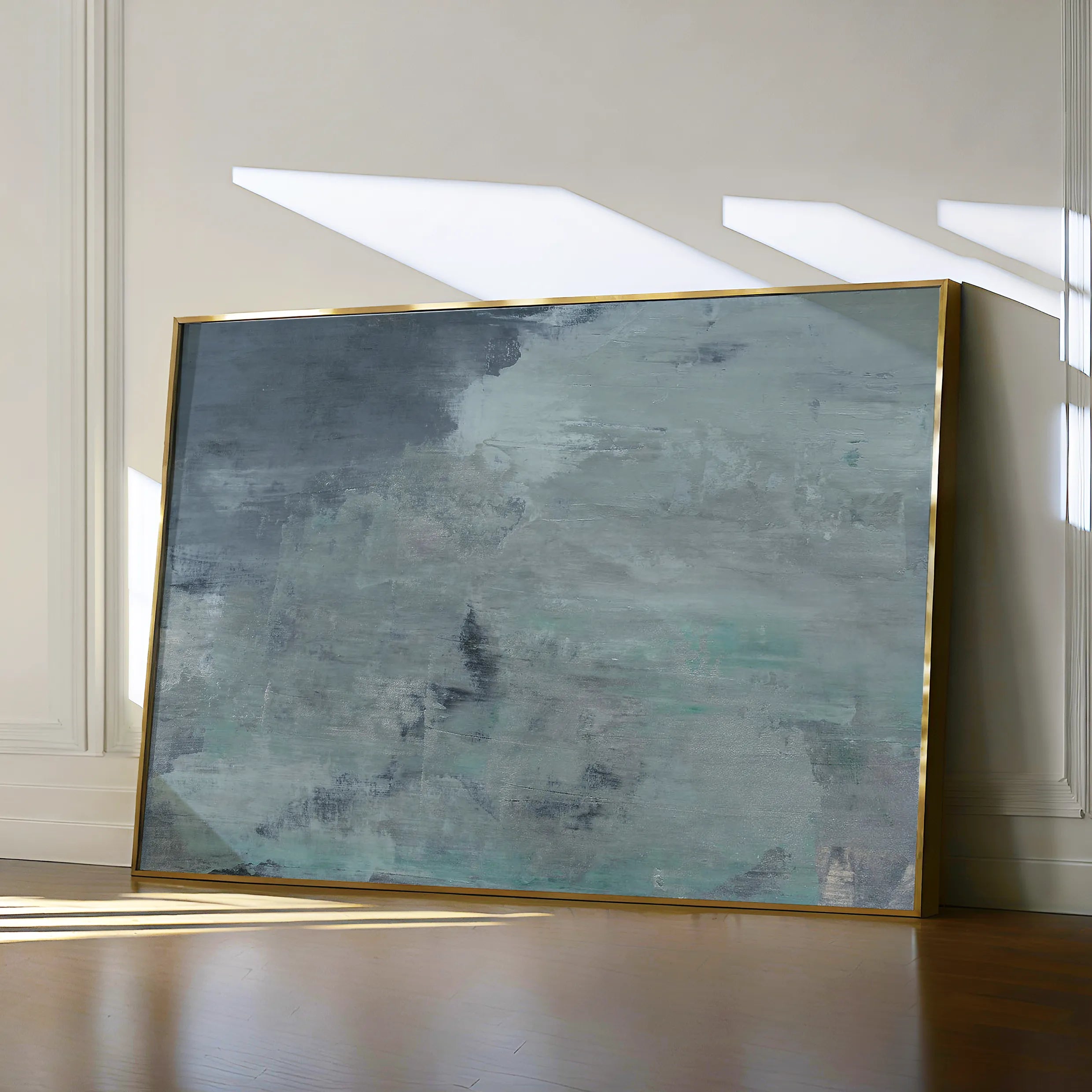 Abstract 238 Canvas Art 60 x 40 cm / Black