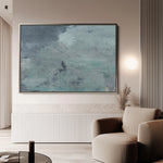 Abstract 238 Canvas Art 60 x 40 cm / Black