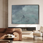 Abstract 238 Canvas Art 60 x 40 cm / Black