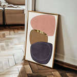 Boho 238 Canvas Art 60 x 40 cm / Black