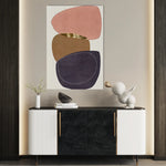 Boho 238 Canvas Art 60 x 40 cm / Black