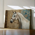 Horses 238 Canvas Art 60 x 40 cm / Black