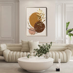 Boho 239 Canvas Art 60 x 40 cm / Black