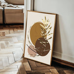 Boho 239 Canvas Art 60 x 40 cm / Black